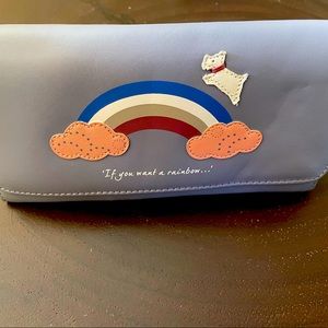 Radley London Folding Wallet Light Purple with Scottie